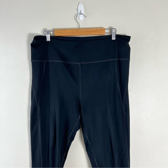 GIRLFRIEND COLLECTIVE Size 3X HIGH RISE COMPRESSIVE LEGGING 23.75" INSEAM BLACK - Picture 8 of 11